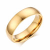 Couple wedding ring set gold