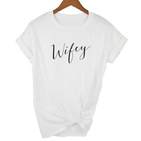 Hubby and wifey shirts for couples