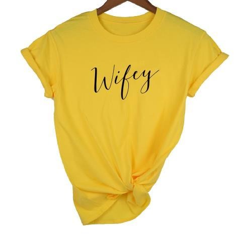 Hubby and wifey shirts for couples