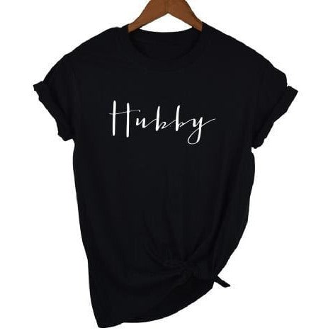 Hubby and wifey shirts for couples