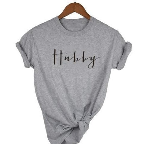 Hubby and wifey shirts for couples