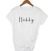 Hubby and wifey shirts for couples