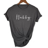 Hubby and wifey shirts for couples