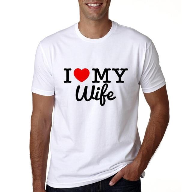 I love my husband couple t-shirt