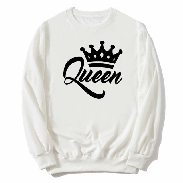 King and queen couple sweatshirts