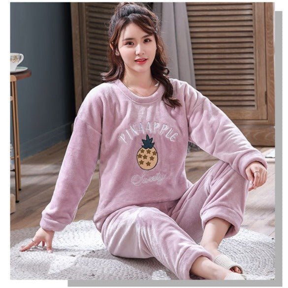 Couples Pineapple Pajamas