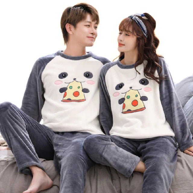 Matching Flannel Pajamas for Couples