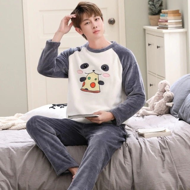 Matching Flannel Pajamas for Couples