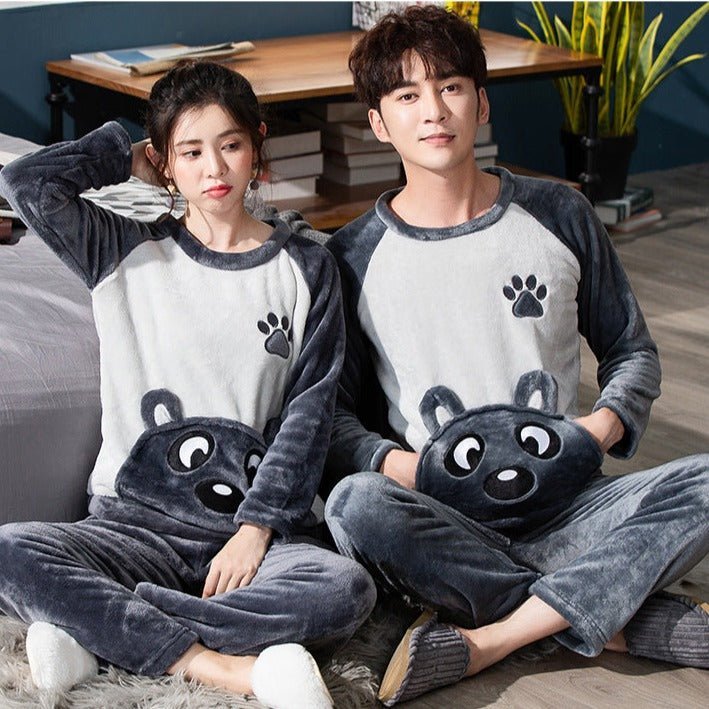 Teddy Bear Couple Pajamas