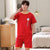 Panda Red Matching Pajamas for Couples