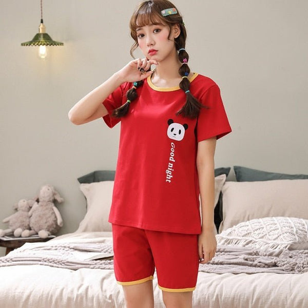Pajama Rouge Panda Red Matching Pajamas for Couples | My Couple Goal