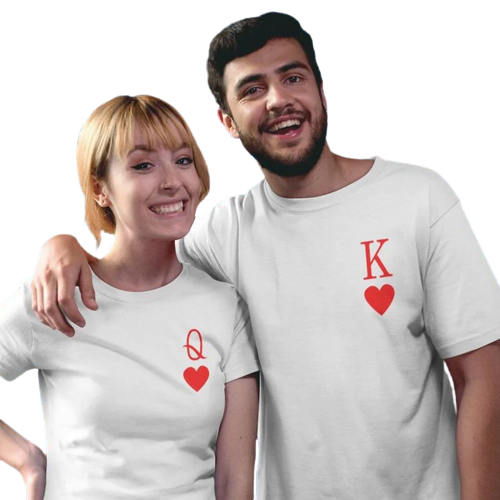 King and queen shirts