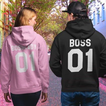 Couple hoodies boss