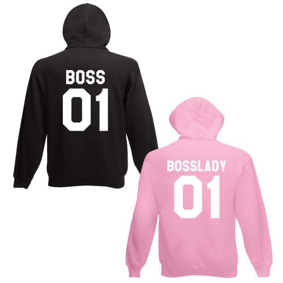Couple hoodies boss
