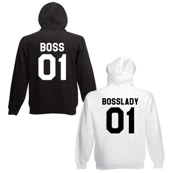 Couple hoodies boss
