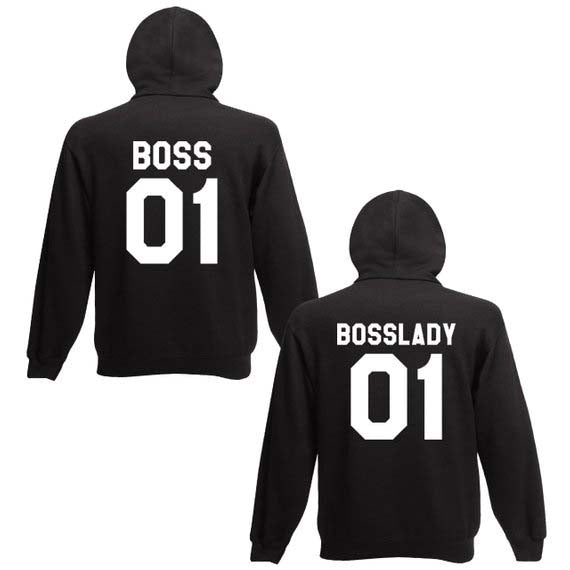 Couple hoodies boss