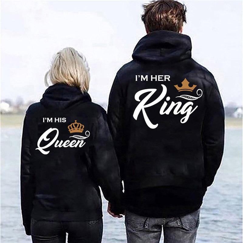 King and Queen Hoodies