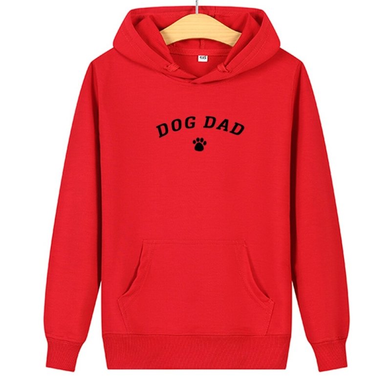 Dog mom dad couple hoodie