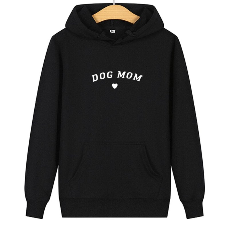 Dog mom dad couple hoodie