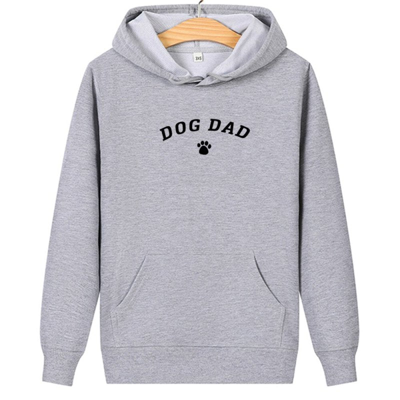 Dog mom dad couple hoodie