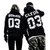 Bonnie and clyde hoodies