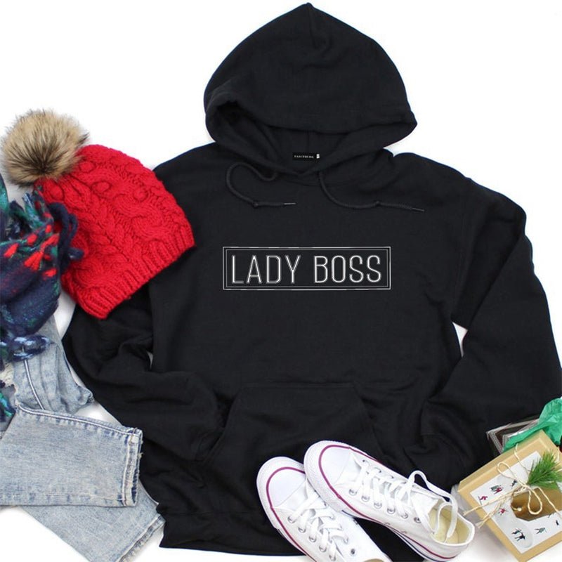 Big boss lady boss hoodies