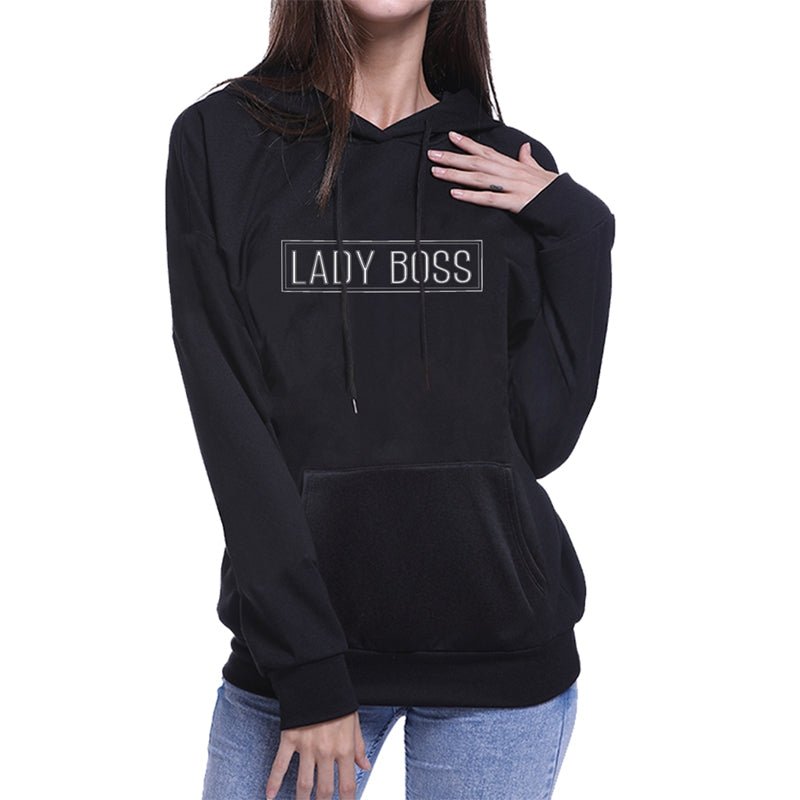 Big boss lady boss hoodies