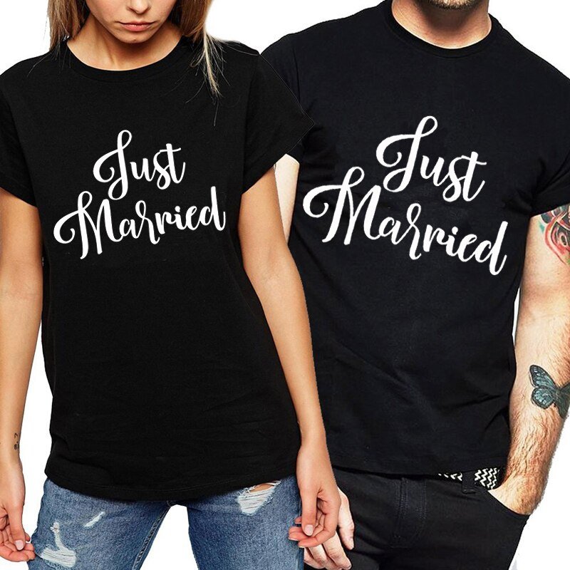 Couples Just Married Shirts