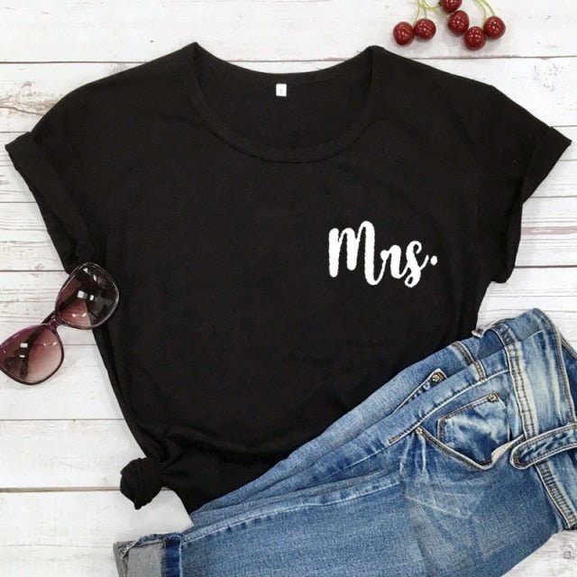 Mr and Mrs Couple T Shirt