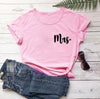 Mr and Mrs Couple T Shirt