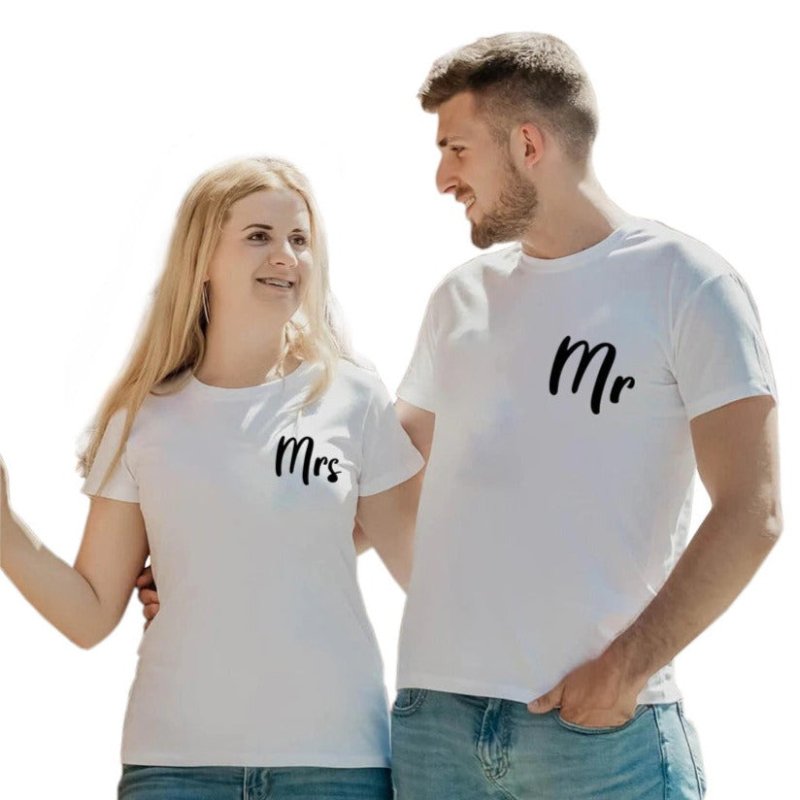 Mr and Mrs Couple T Shirt