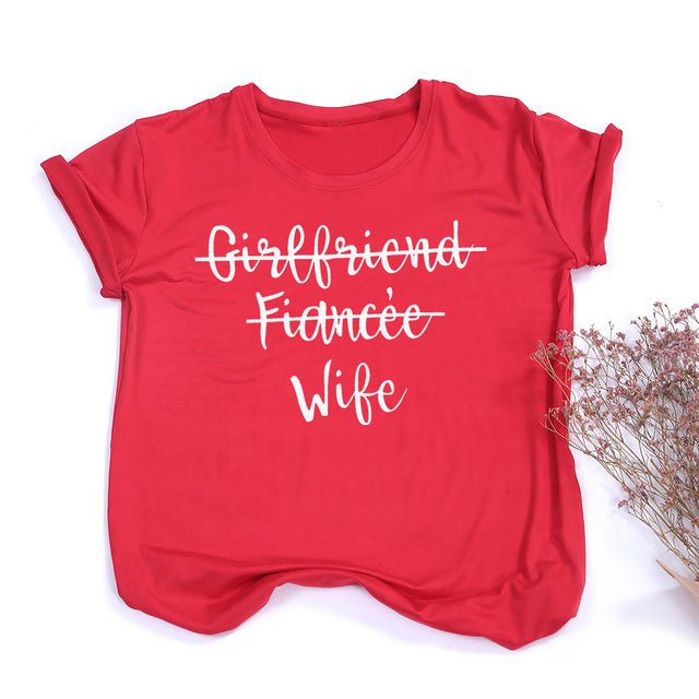 Red Husband Wife Shirts