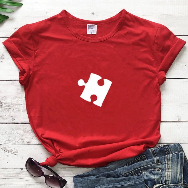 Couple Valentines Shirt Puzzle