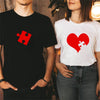 Couple Valentines Shirt Puzzle